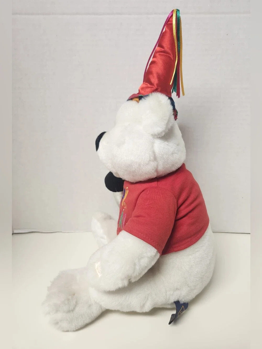 1994 Animated Johnny The Rockin' Birthday Bear Plush Toy by The Petting Zoo